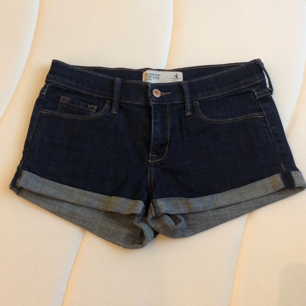 Abercrombie and Fitch Low Rise Jean Shorts